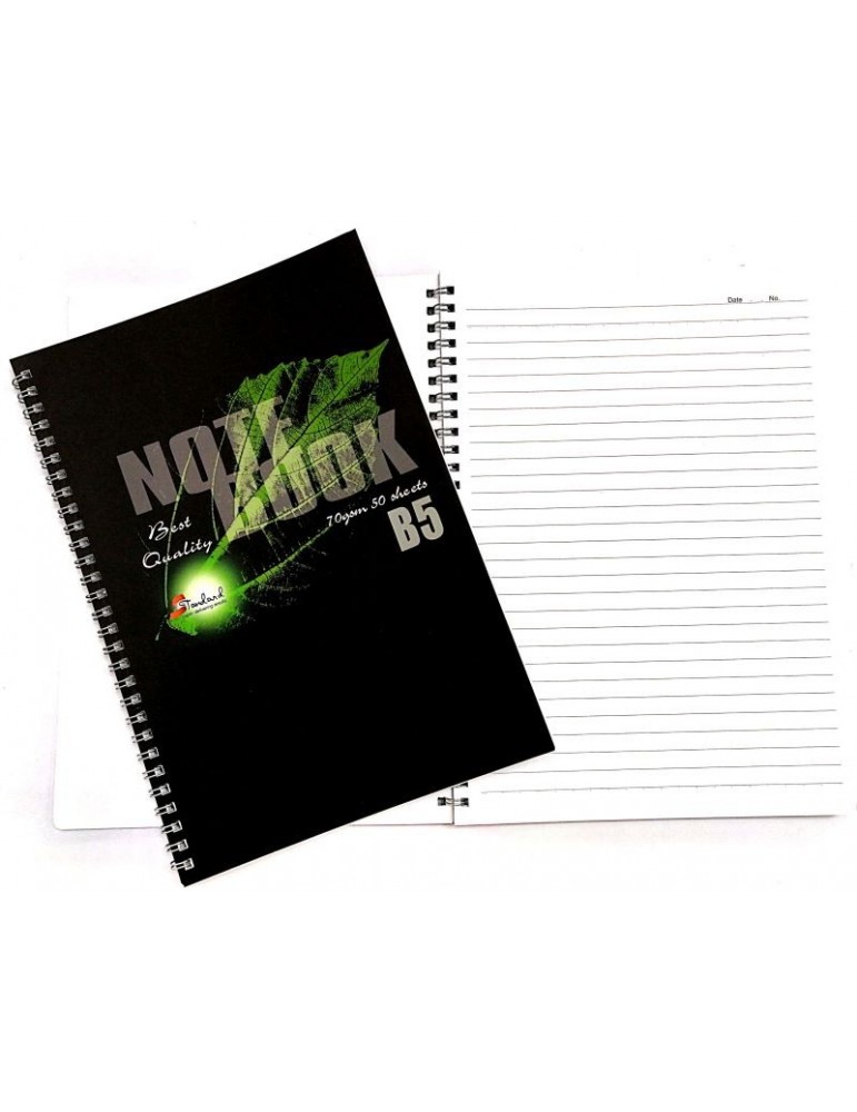 JAYAMART Stationery|Ben. Spiral Note Book B5 70 gsmRM4.20RM4.20StandardSpiral Note Book