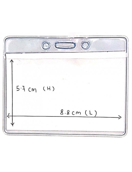 JAYAMART Stationery|Name Badge 88 x 57 (S) clear horizontalRM0.70RM0.70Name Card Case & Holder