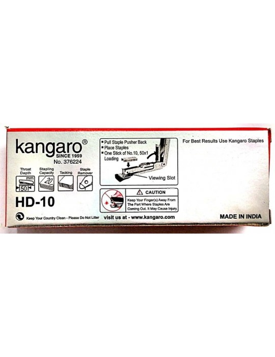 JAYAMART Stationery|Kangaro Stapler HD-10 no.10RM3.70RM3.70Stapler & Staples