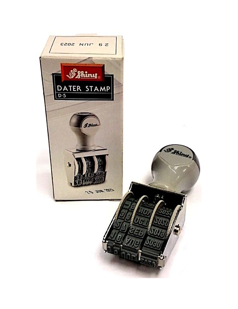 JAYAMART Stationery|Shiny Date Stamp D5 (3 mm)RM13.30RM13.30ShinyRubber Stamp & Ink