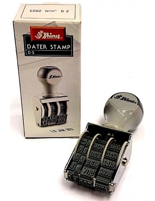 JAYAMART Stationery|Shiny Date Stamp D5 (3 mm)RM13.30RM13.30ShinyRubber Stamp & Ink