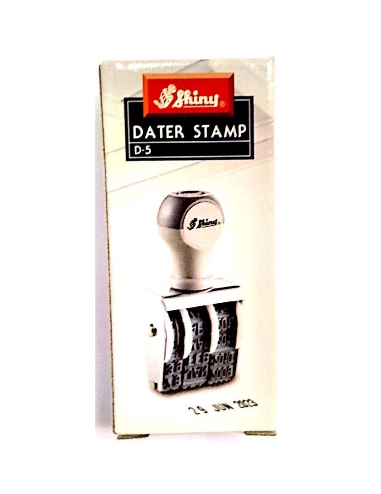 JAYAMART Stationery|Shiny Date Stamp D5 (3 mm)RM13.30RM13.30ShinyRubber Stamp & Ink