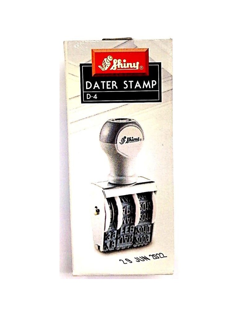 JAYAMART Stationery|Shiny Date Stamp D4 (4 mm)RM14.30RM14.30ShinyRubber Stamp & Ink
