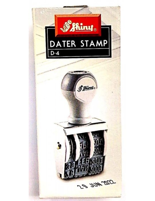 JAYAMART Stationery|Shiny Date Stamp D4 (4 mm)RM14.30RM14.30ShinyRubber Stamp & Ink