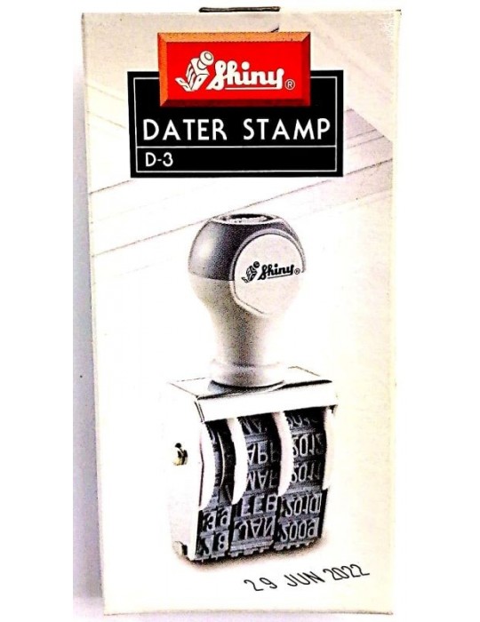 JAYAMART Stationery|Shiny Date Stamp D3 (5 mm)RM15.20RM15.20ShinyRubber Stamp & Ink