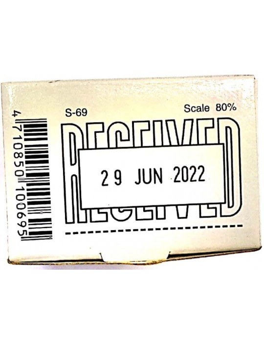 JAYAMART Stationery|Shiny Received with date stamp S-69RM14.50RM14.50ShinyRubber Stamp & Ink