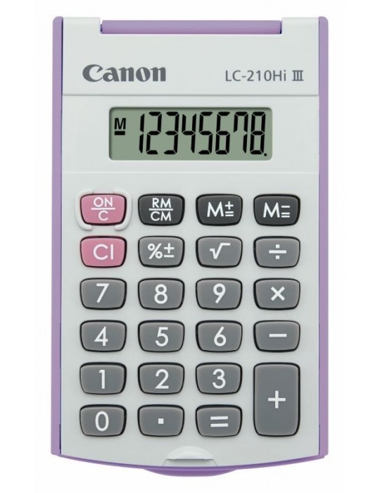 JAYAMART Stationery|Canon LC-210Hi III Calculator(pocket size)RM12.00RM12.00CanonCalculator