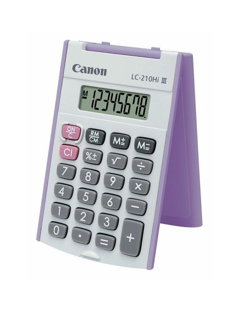 JAYAMART Stationery|Canon LC-210Hi III Calculator(pocket size)RM12.00RM12.00CanonCalculator