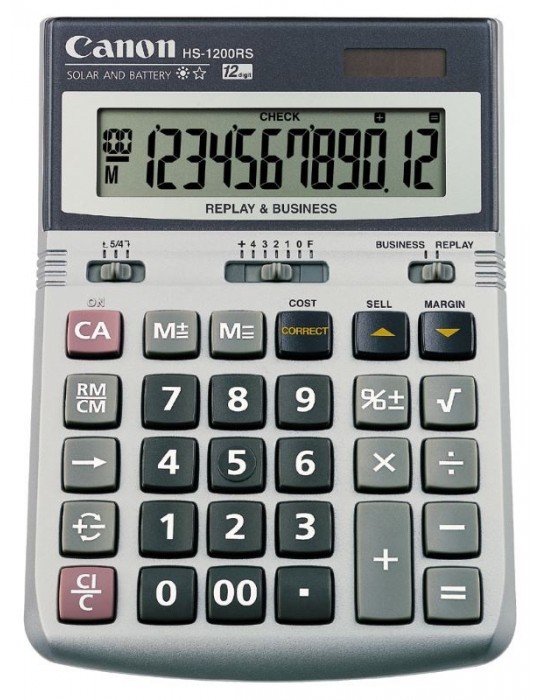 JAYAMART Stationery|Canon HS-1200RS CalculatorRM60.00RM60.00CanonCalculator