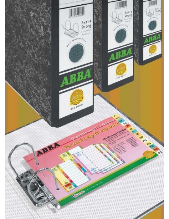 JAYAMART Stationery|Abba Arch File 3" 404 (gold)RM8.00RM8.00AbbaLever Arch File