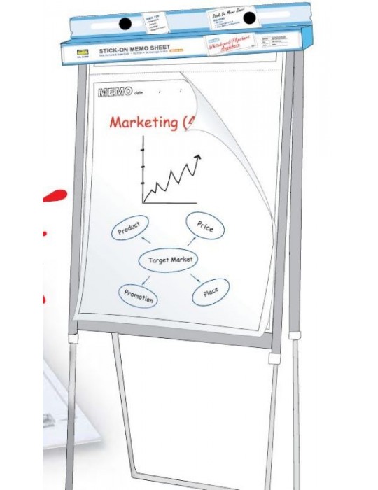 JAYAMART Stationery|Suremark Memo Stick On Sheet SQ6080 (size: 600 mm x 800 mm)RM90.00RM90.00SuremarkPost It Note / Stick On Pad & Flag