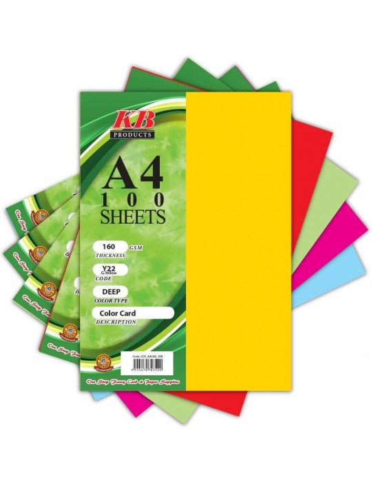 JAYAMART Stationery|3 Sheet Card A4 160 gsm 100's (single colour)RM17.00RM17.00KbPaper & Card