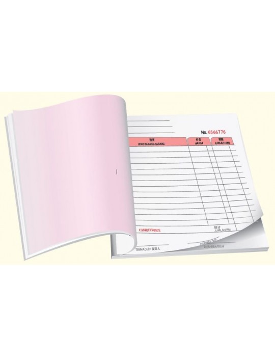 JAYAMART Stationery|Bill Book NCR 6x7x2ply (number)RM2.60RM2.60Bill Book, Receipt & Voucher