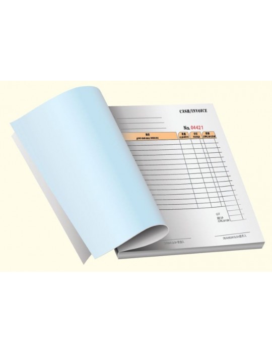 JAYAMART Stationery|Bill Book NCR 7x10x2ply (number)RM5.00RM5.00Bill Book, Receipt & Voucher