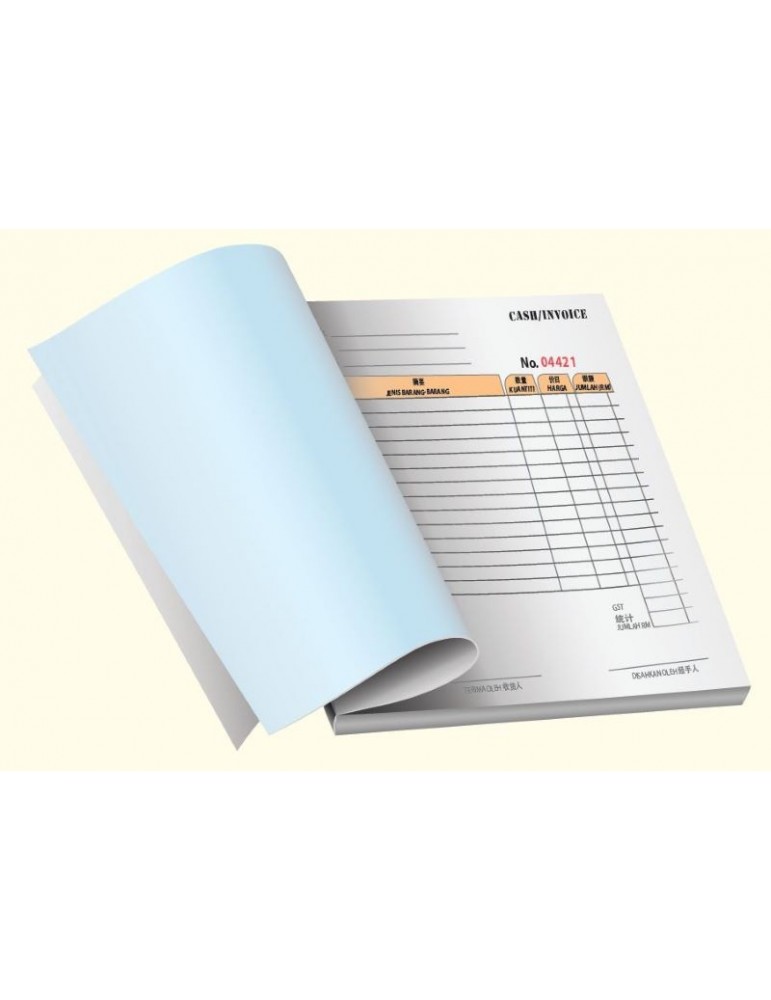 JAYAMART Stationery|Bill Book NCR 7x10x3ply (number)RM5.50RM5.50Bill Book, Receipt & Voucher