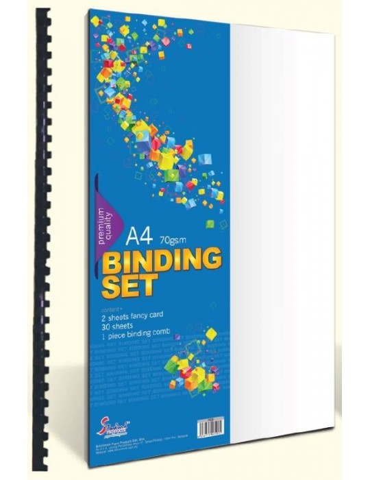 JAYAMART Stationery|Binding Set (white) A4RM2.00RM2.00StandardMiscellaneous - Book