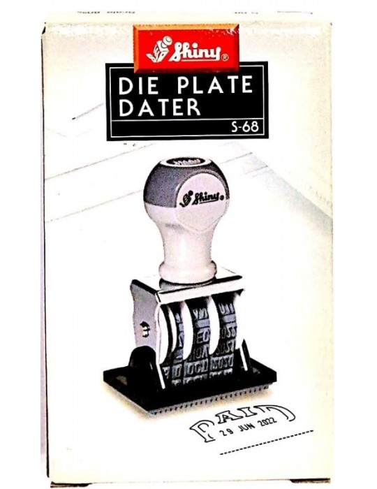 JAYAMART Stationery|Shiny Paid with date stamp S-68RM14.50RM14.50ShinyRubber Stamp & Ink