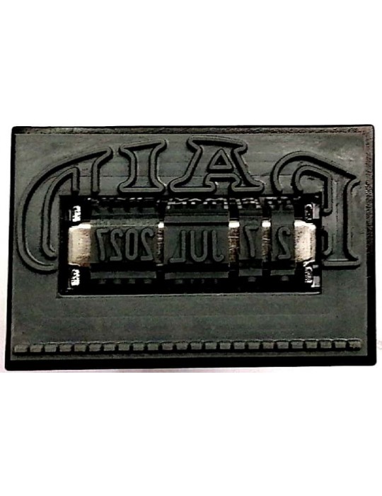 JAYAMART Stationery|Shiny Paid with date stamp S-68RM14.50RM14.50ShinyRubber Stamp & Ink