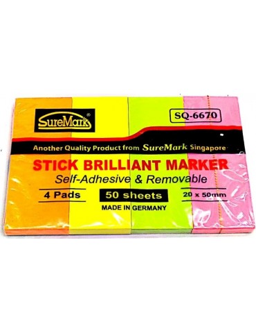JAYAMART Stationery|Post It Note / Stick On Pad & Flag 2