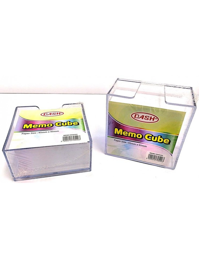 JAYAMART Stationery|Dash Plastic Memo Box with paper refill 4x4RM5.00RM5.00DashDispenser & Holder