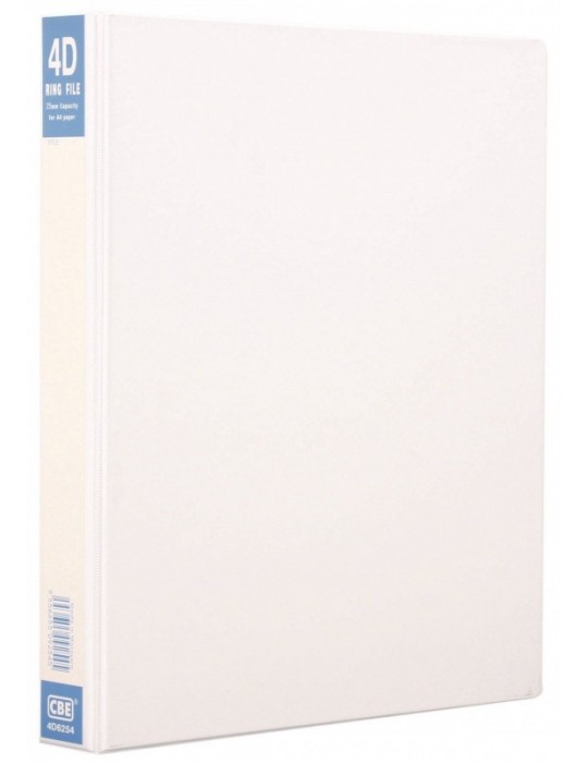 JAYAMART Stationery|CBE PVC White File A4 4D 25 mm 4D6254RM14.90RM14.90CbePVC & PP File
