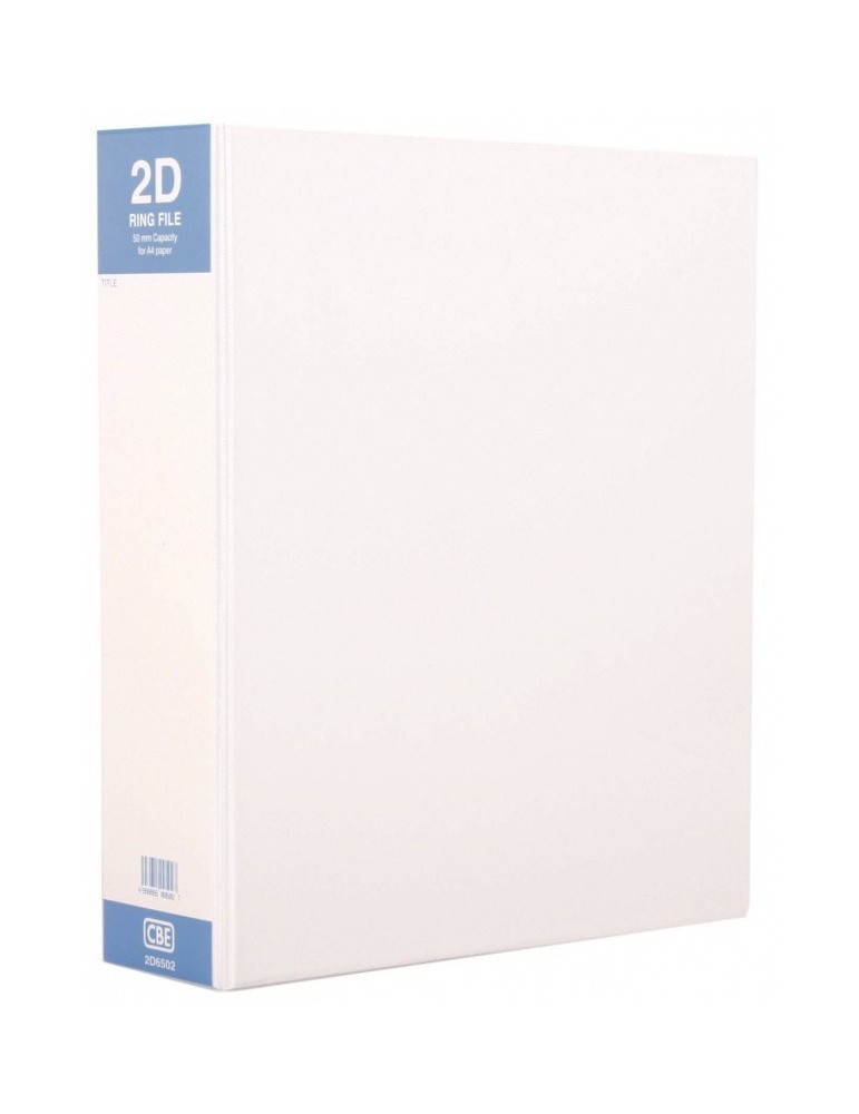 JAYAMART Stationery|CBE PVC White File A4 2D 50 mm 2D6502RM11.90RM11.90CbePVC & PP File
